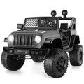 Electric Kids Ride On Car with MP3 Player - 2 Seater, 12V/7Ah Battery Powered