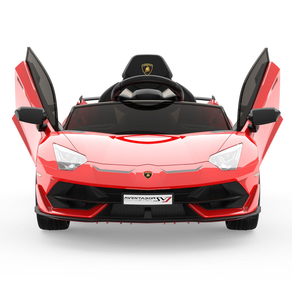 Electric Kids Ride-On Car with LED Lights and Music - 12V Rechargeable Battery