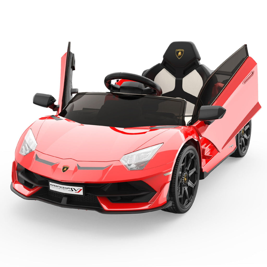 Electric Kids Ride-On Car with LED Lights and Music - 12V Rechargeable Battery