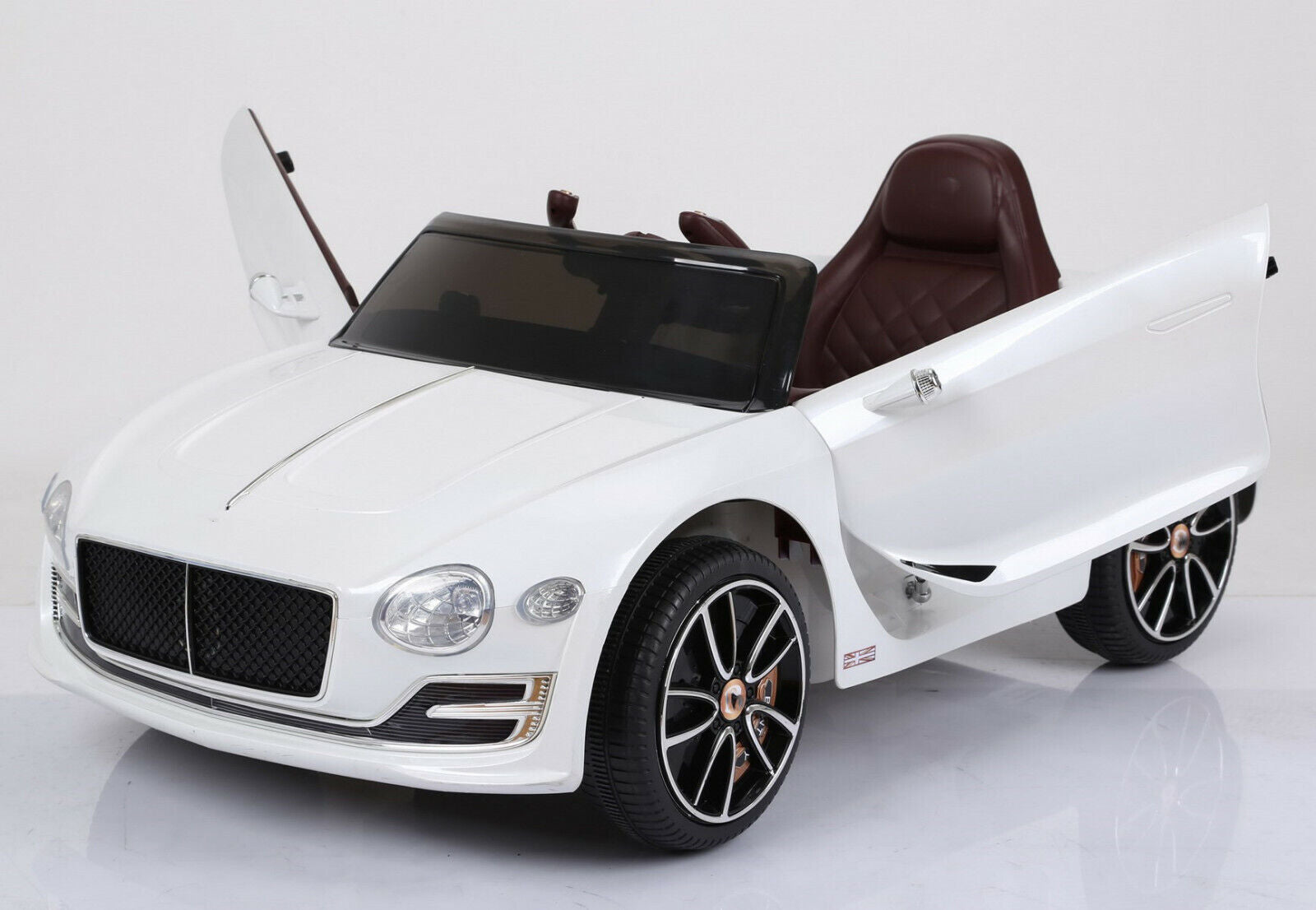 Electric Kids Ride-On Car with Scissor Doors and Safety Belts - Perfect Gift for Children (12V)