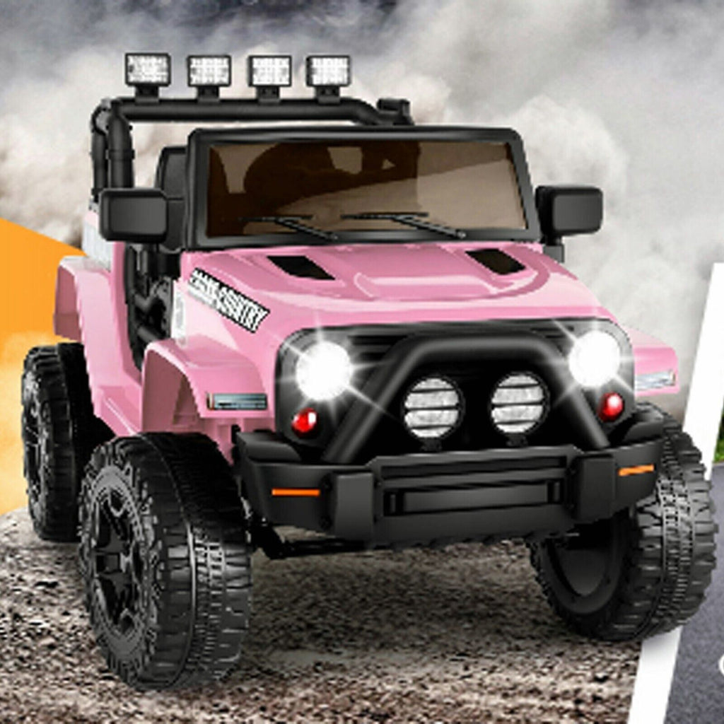 Electric Ride-On Car for Kids with Remote Control, 3 Speeds, USB and MP3 Compatibility