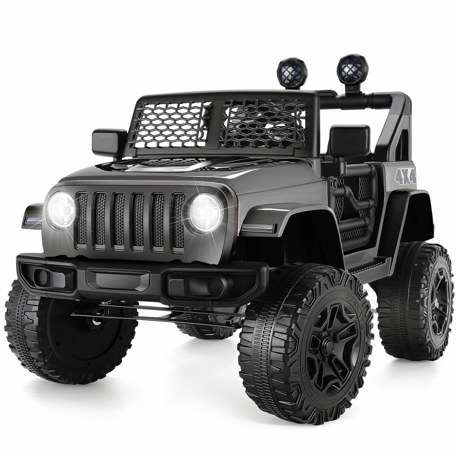 Electric Ride-On Car for Kids with Remote Control, 3 Speeds, USB and MP3 Compatibility