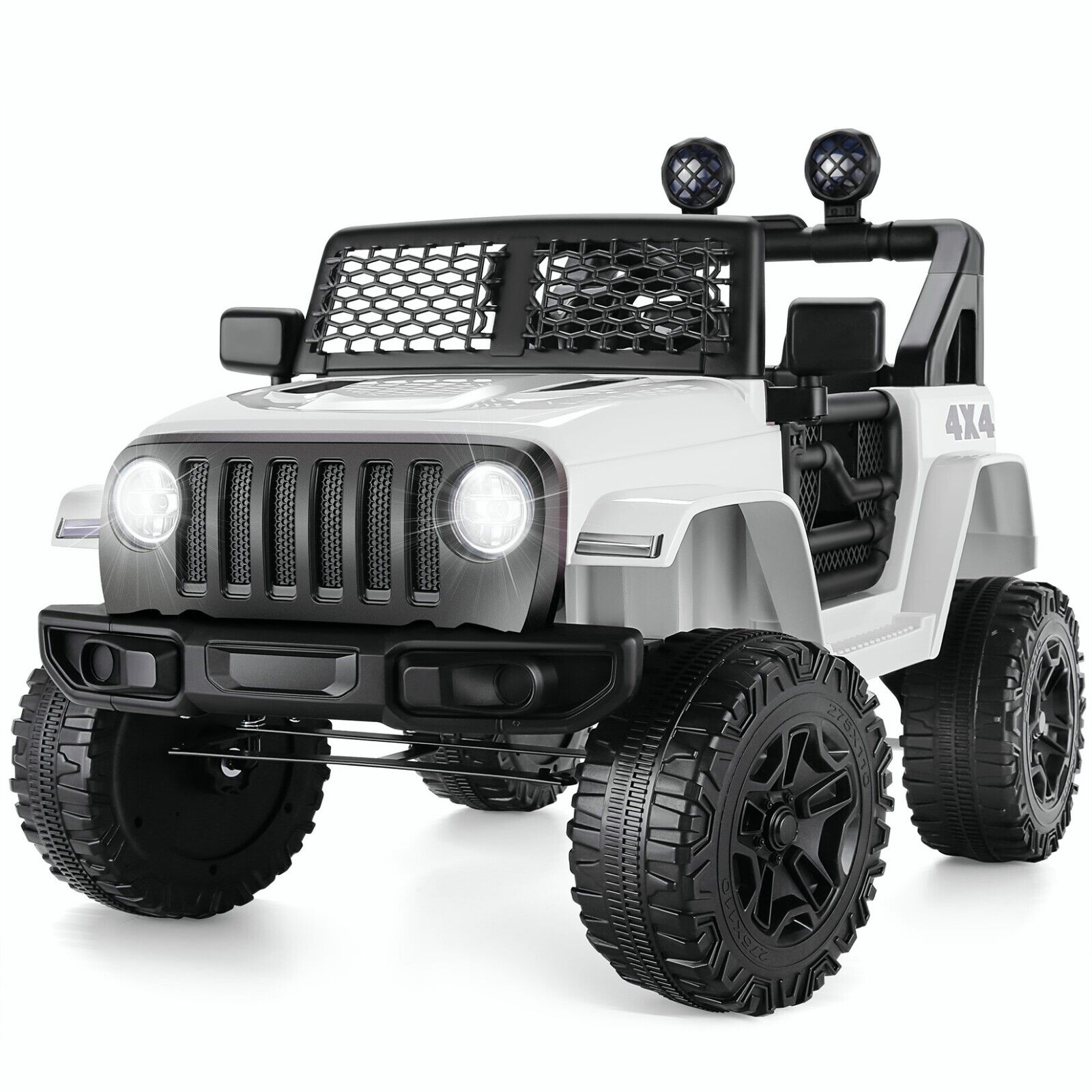 12V Battery Powered Electric Ride On Car for Kids with Remote Control & MP3 Player