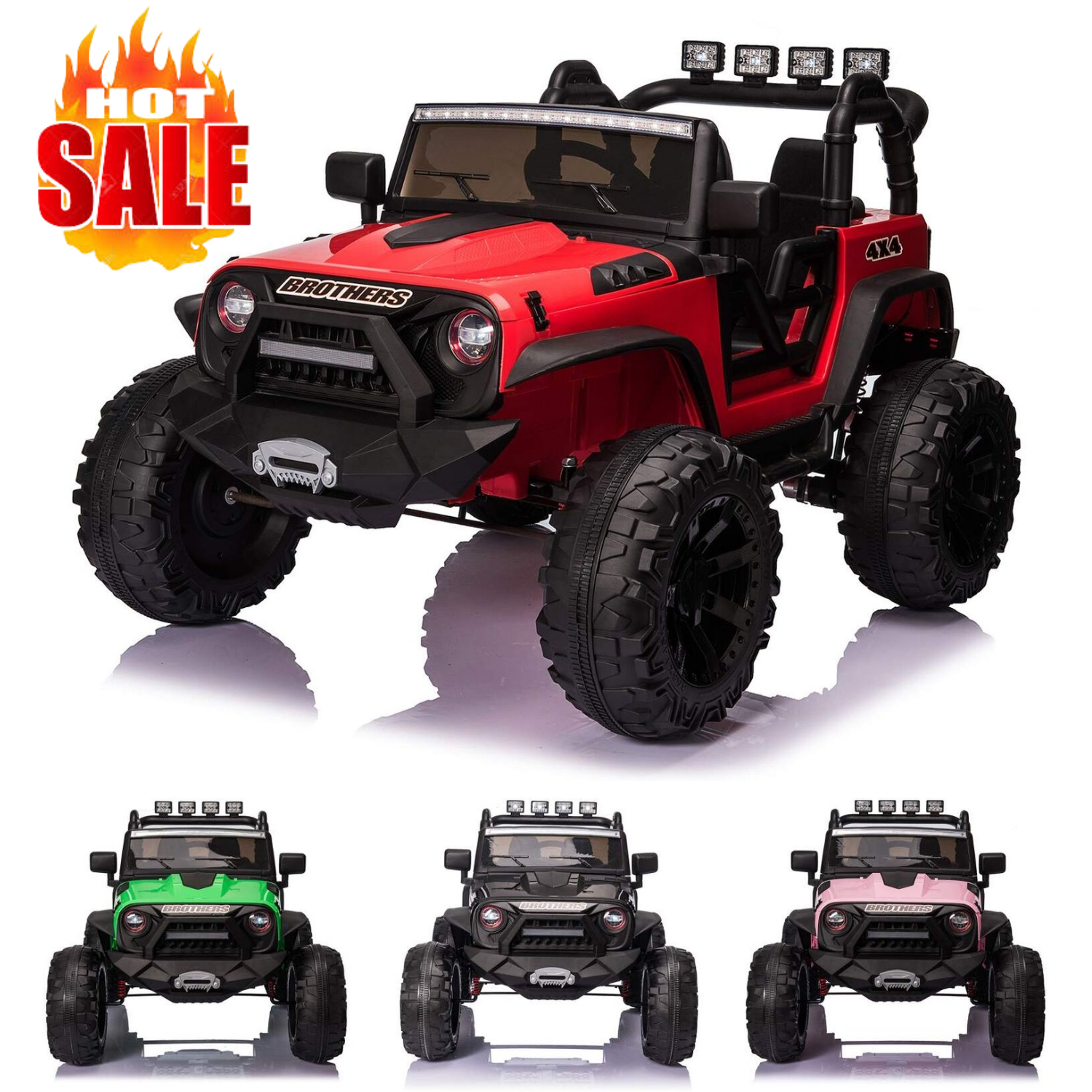 Remote Control Lamborghini Electric Car for Kids - 24/12V Ride-On Truck