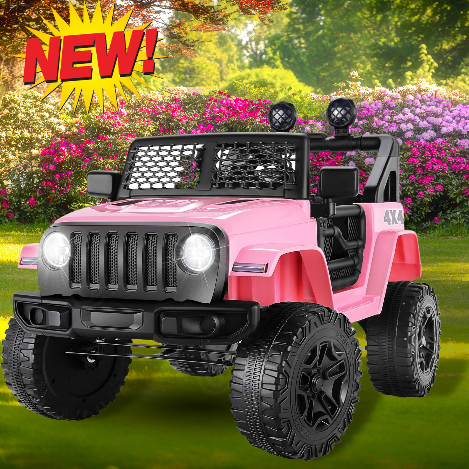 Kid Ride on Toy Car with Remote Control - Electric Truck for Children, Perfect Gift!