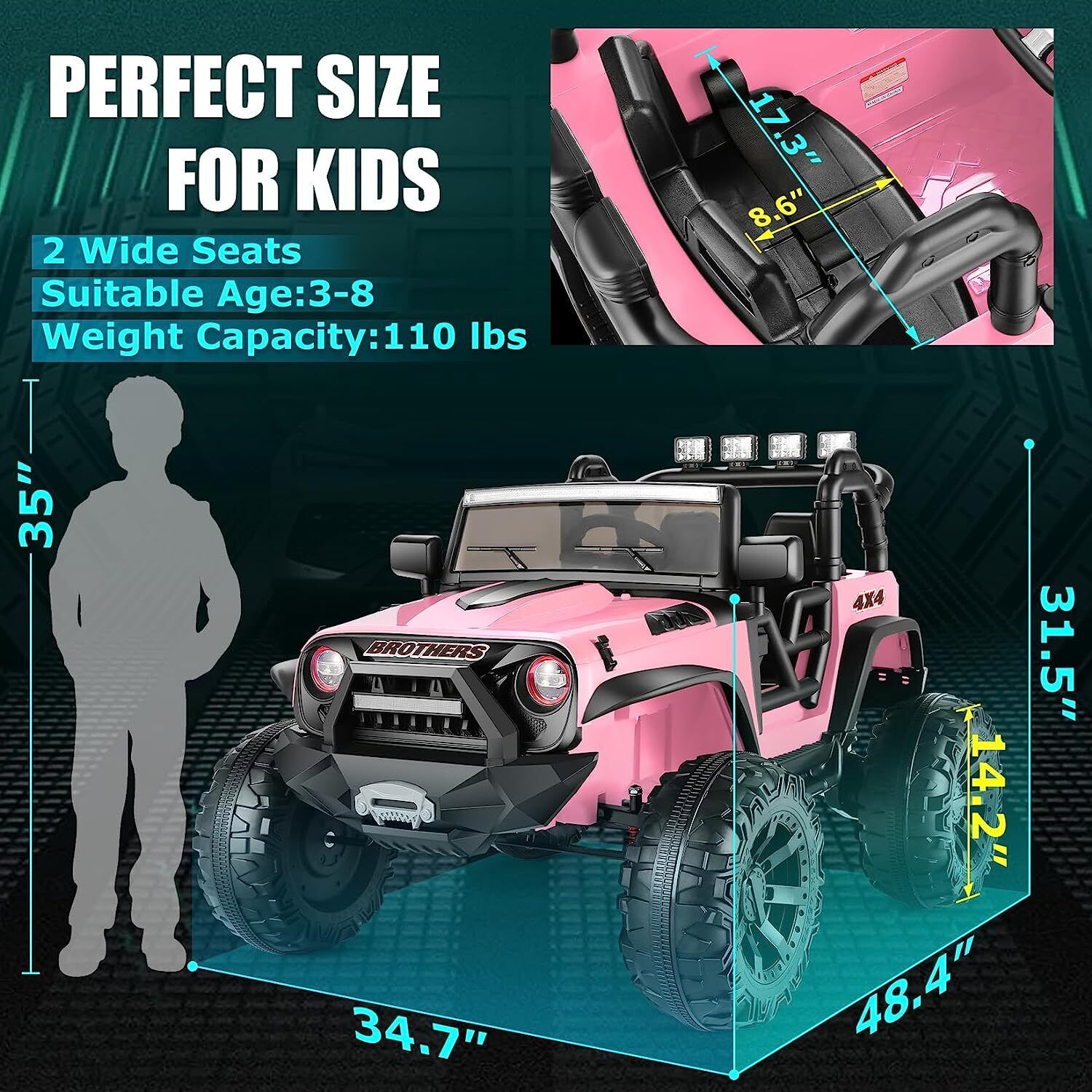 Remote Controlled Lamborghini Electric Car for Kids - 24/12V Ride On Toy Truck