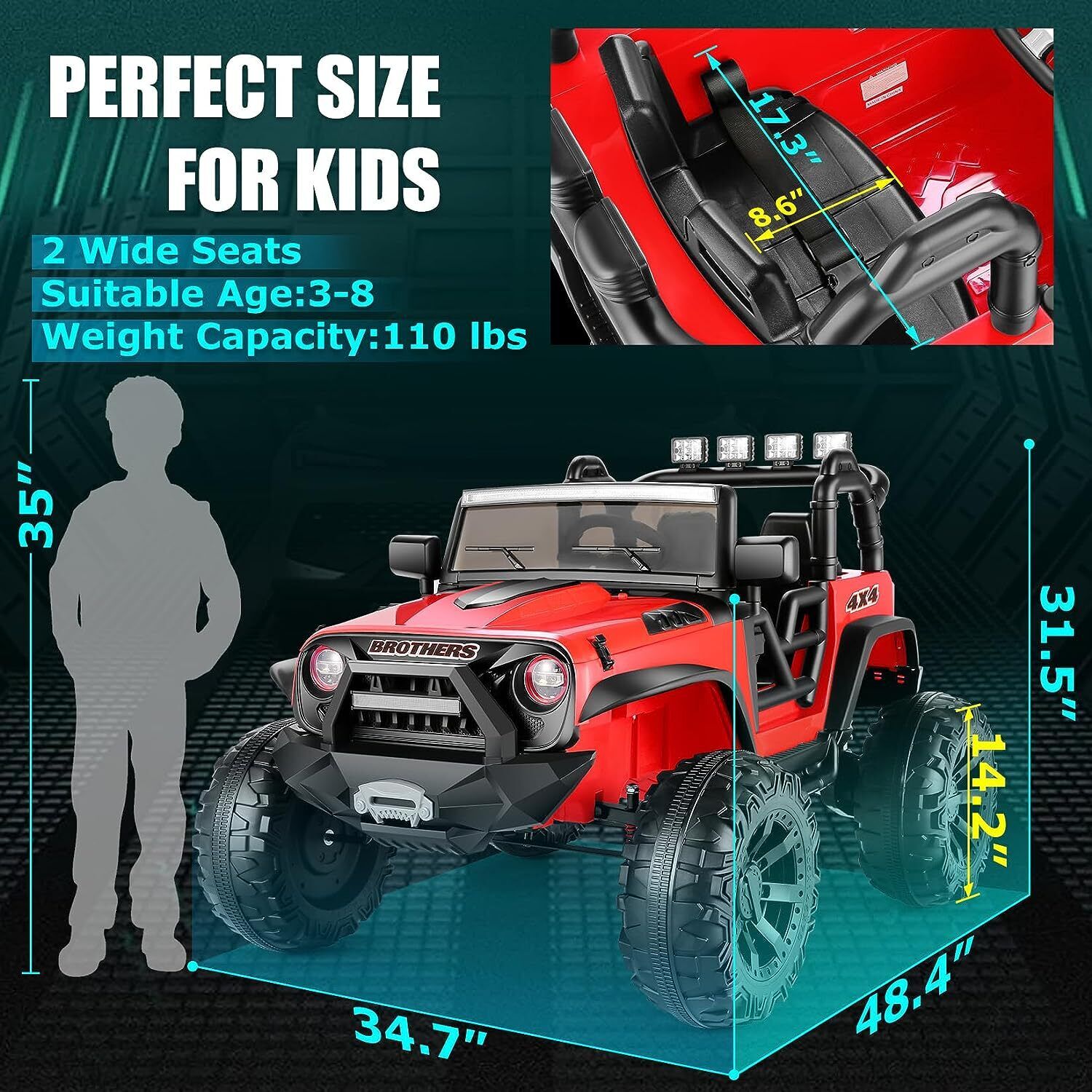 Remote Controlled Lamborghini Electric Car for Kids - 24/12V Ride On Toy Truck