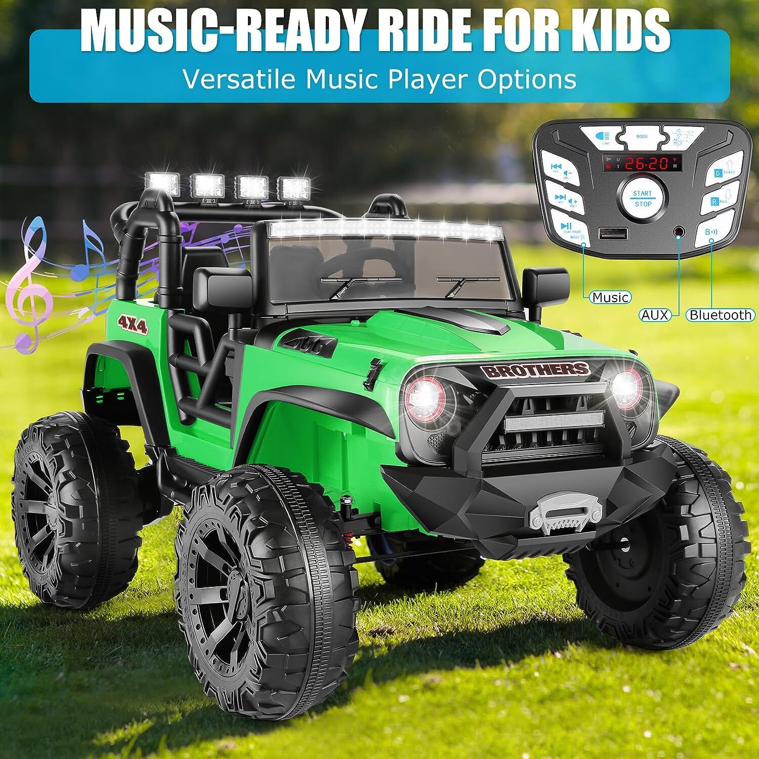 Kids Ride-On Lamborghini Electric Car with Remote Control - 24/12V