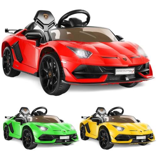 Electric Lamborghini Ride-On Car for Kids with Remote Control and MP3 Player - Perfect Gift for Kids