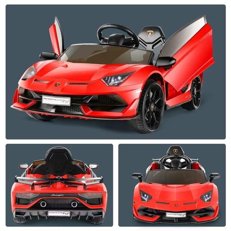 Electric Lamborghini Sian Ride On Car for Kids with Remote Control and MP3 Player - Perfect Gift for Kids!