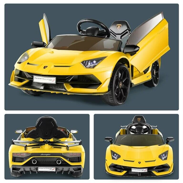Electric Lamborghini Sian Ride On Car for Kids with Remote Control and MP3 Player - Perfect Gift for Kids!