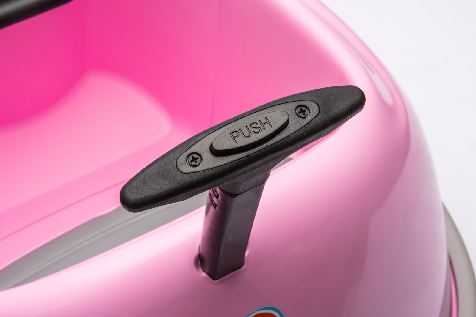 Electric Pink Bumper Car for Kids with Remote Control - 12V Toddler Vehicle