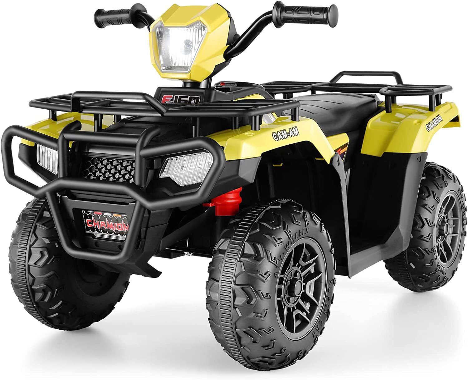 Electric 12V Kids ATV Quad Car with MP3 Player - Motorized 4-Wheeler Vehicle for Fun and Adventure