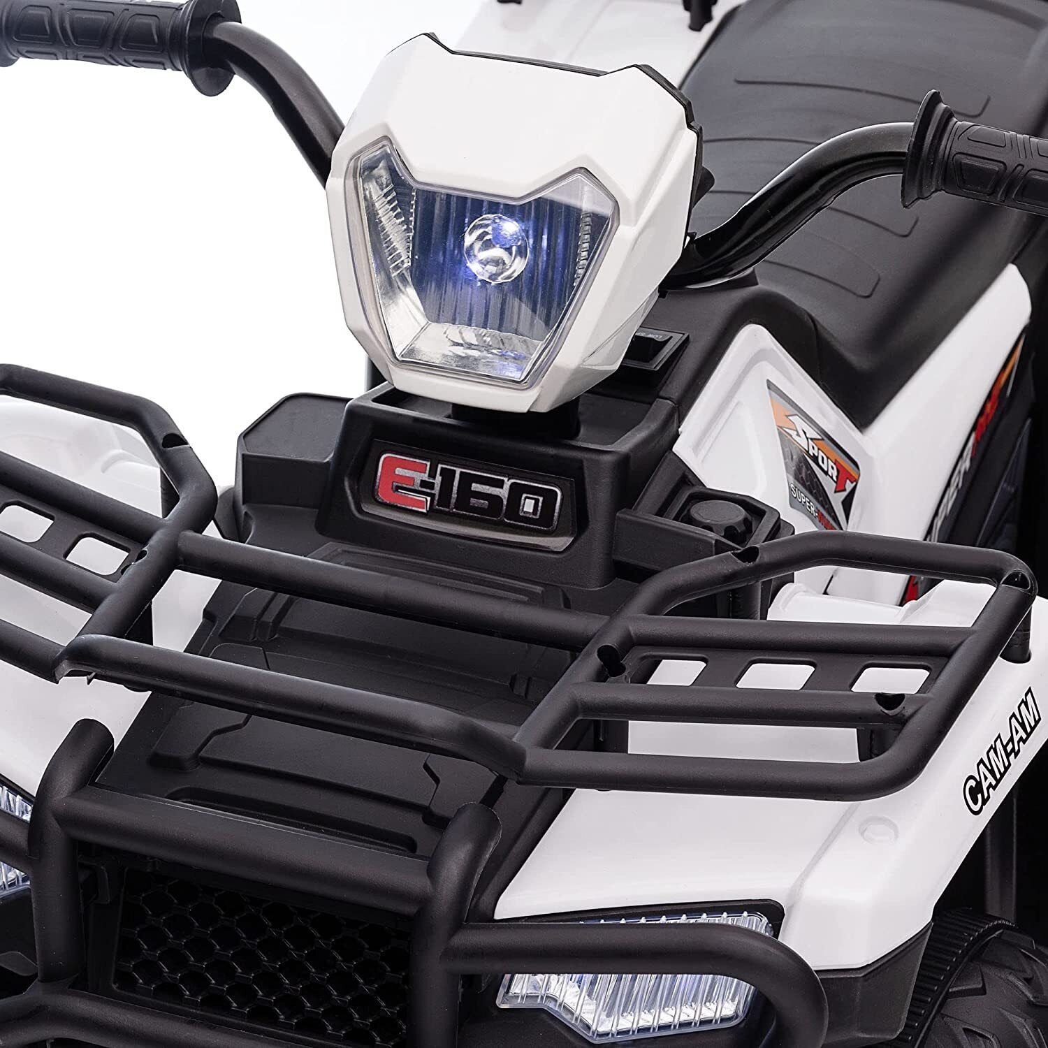Electric Quad Ride-On Car for Kids with MP3 Music Player - 12V Battery Powered 4-Wheeler Truck