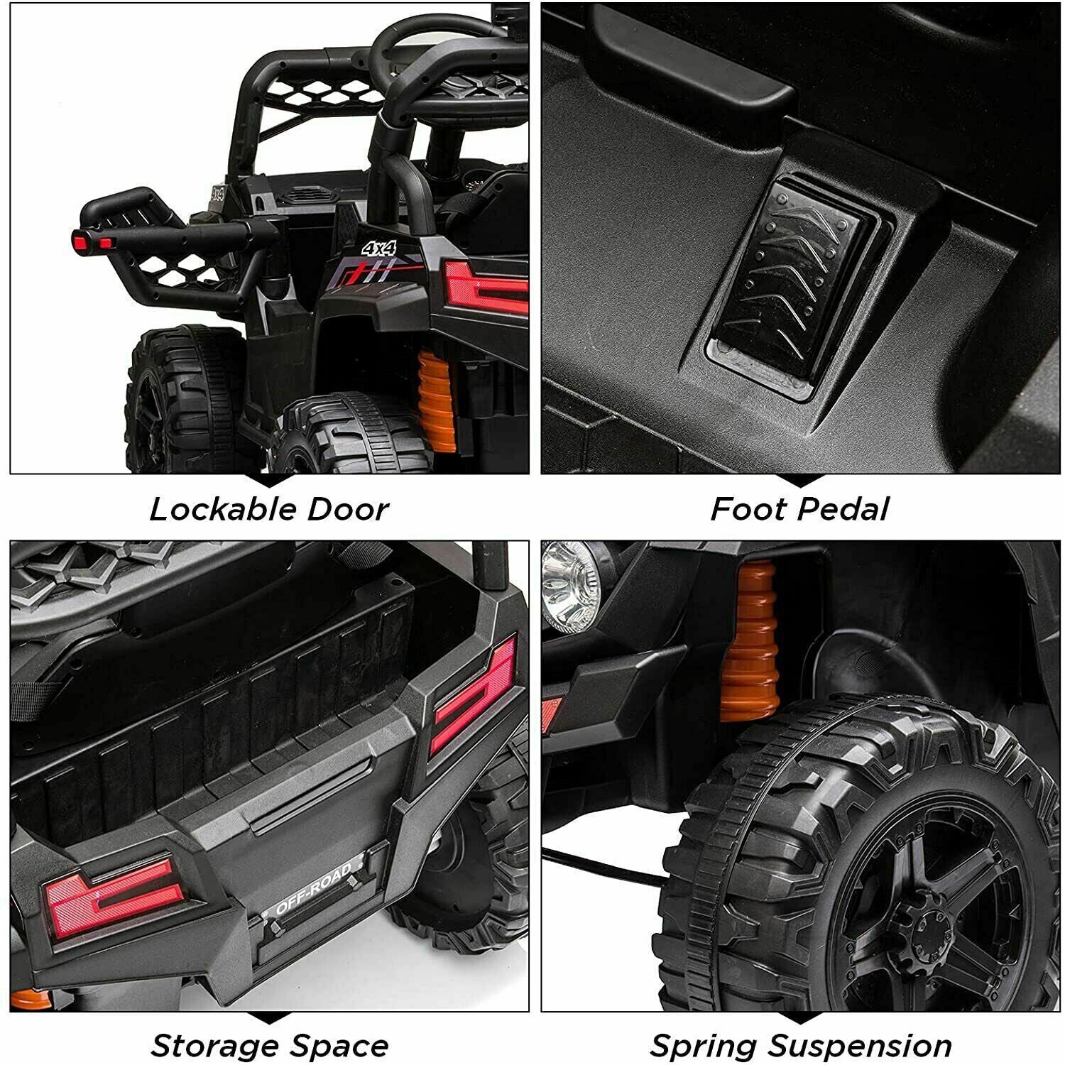Electric RC Truck Ride-On Car for Kids - Perfect Christmas Gift!