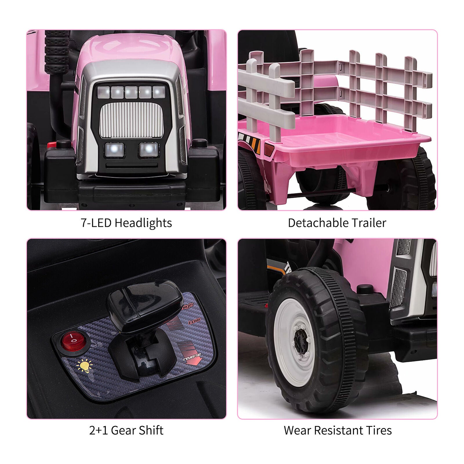 Electric Remote Control Ride-On Car for Kids Ages 3-6