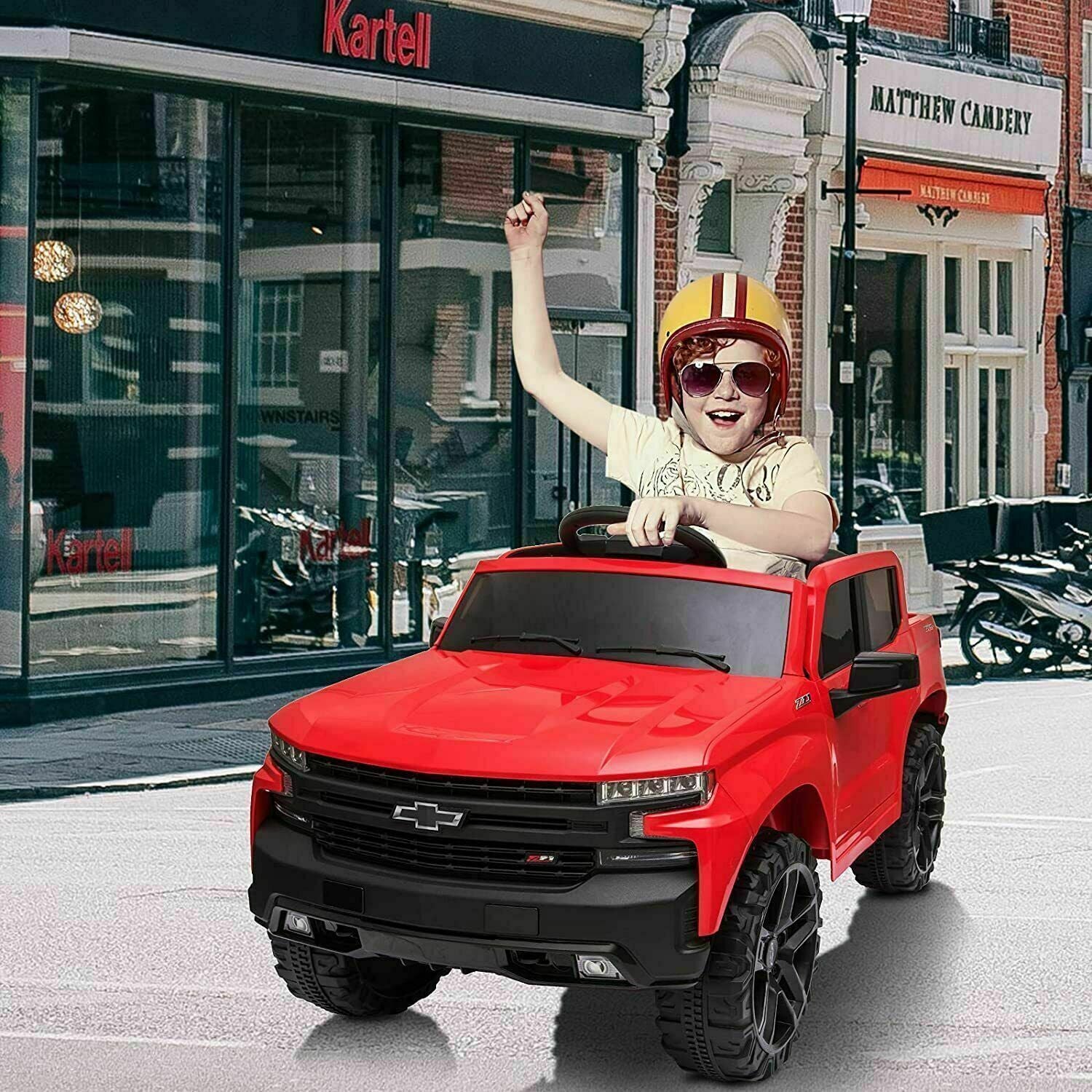 Electric Remote Control Ride On Truck for Kids with LED Lights - Perfect Gift for Fun Playtime