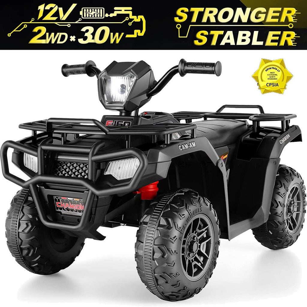 Electric ATV Quad Ride-On Car for Kids with LED Lights - Perfect Gift for Toddlers