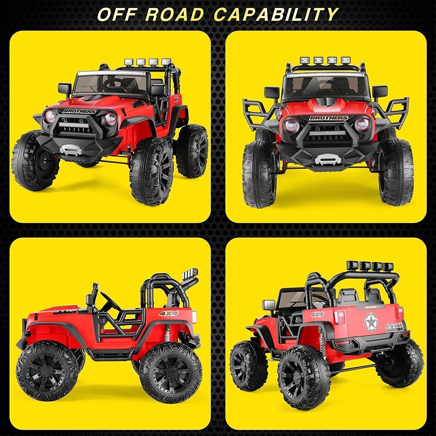 Electric Ride-On ATV Truck for Kids Ages 3-8: The Perfect Gift!