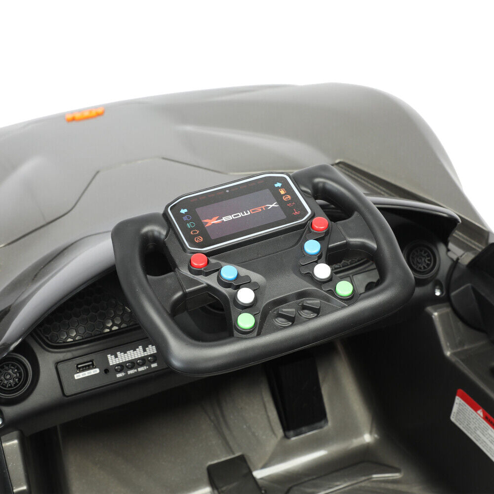 Electric Ride-On Car for Kids 3-8 Years Old with 2.4G Remote Control and 3 Speed Options