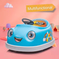 Electric Ride-On Car for Kids Ages 1-6 with Dual 12V Motors and Pushrod Steering