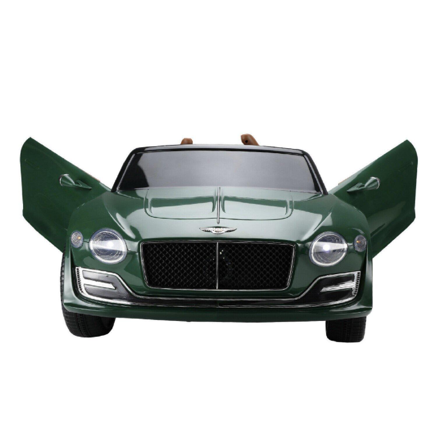 Electric Ride-On Car for Kids Ages 2-8 with Parental Remote Control - Green
