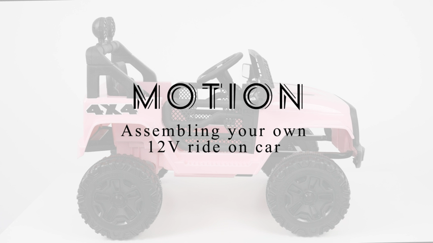 Electric SUV Ride-On Car for Kids with Parental Remote Control and LED Lights - 12V
