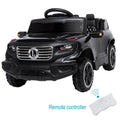 Electric Ride-On Car for Kids with 3 Speed Modes and Remote Control - Black