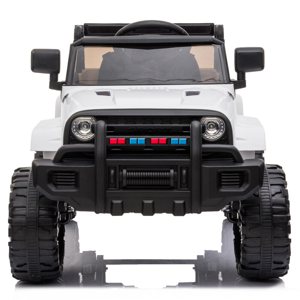 Electric Ride-On Car for Kids with Dual Drive and Remote Control