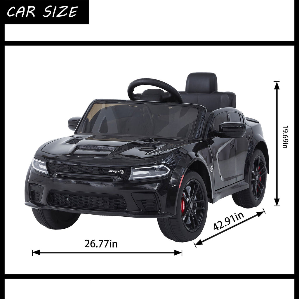 Electric Ride-On Car for Kids with Parental Remote Control and Adjustable Speeds