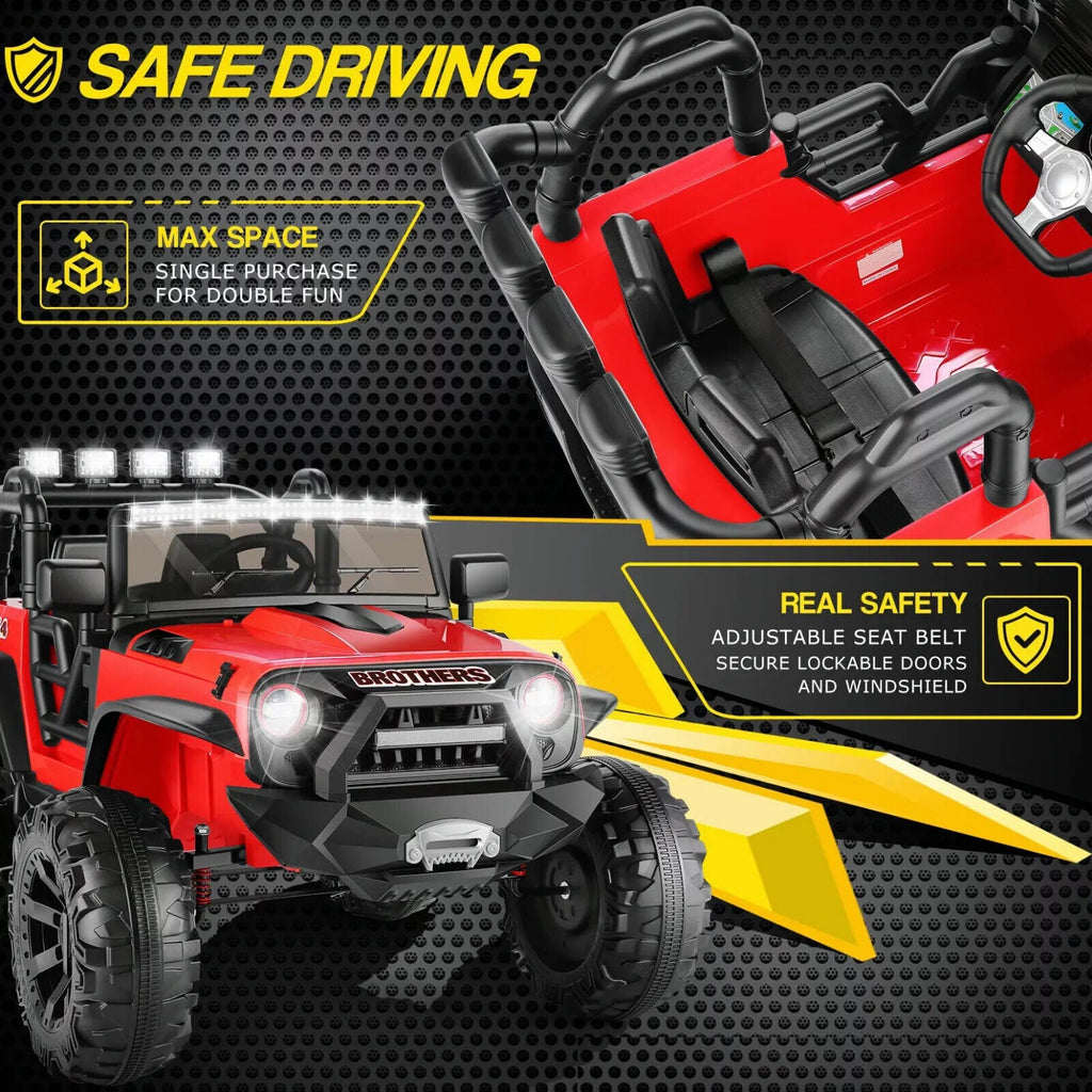 Electric Ride-On Car for Kids with Parental Remote Control and MP3 Player - Perfect Gift!