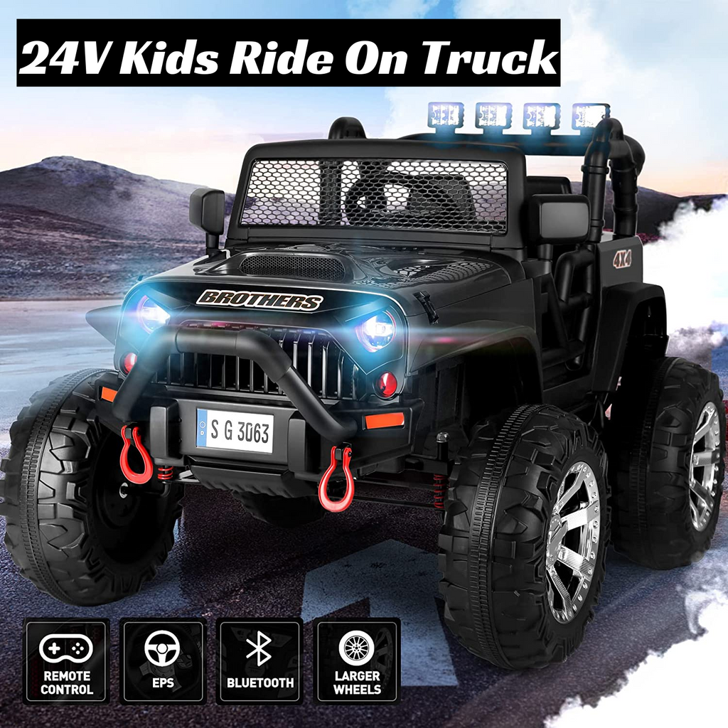 Electric Ride-On Car for Kids with Parental Remote Control, MP3 Player, and Gift Option