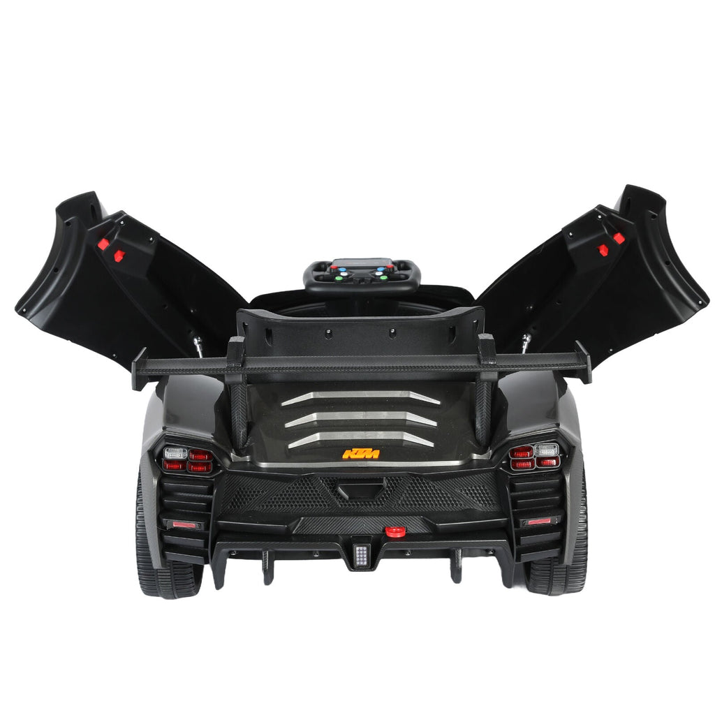 Electric Ride-on Car for Kids with Remote Control, MP3 Player, and LED Lights