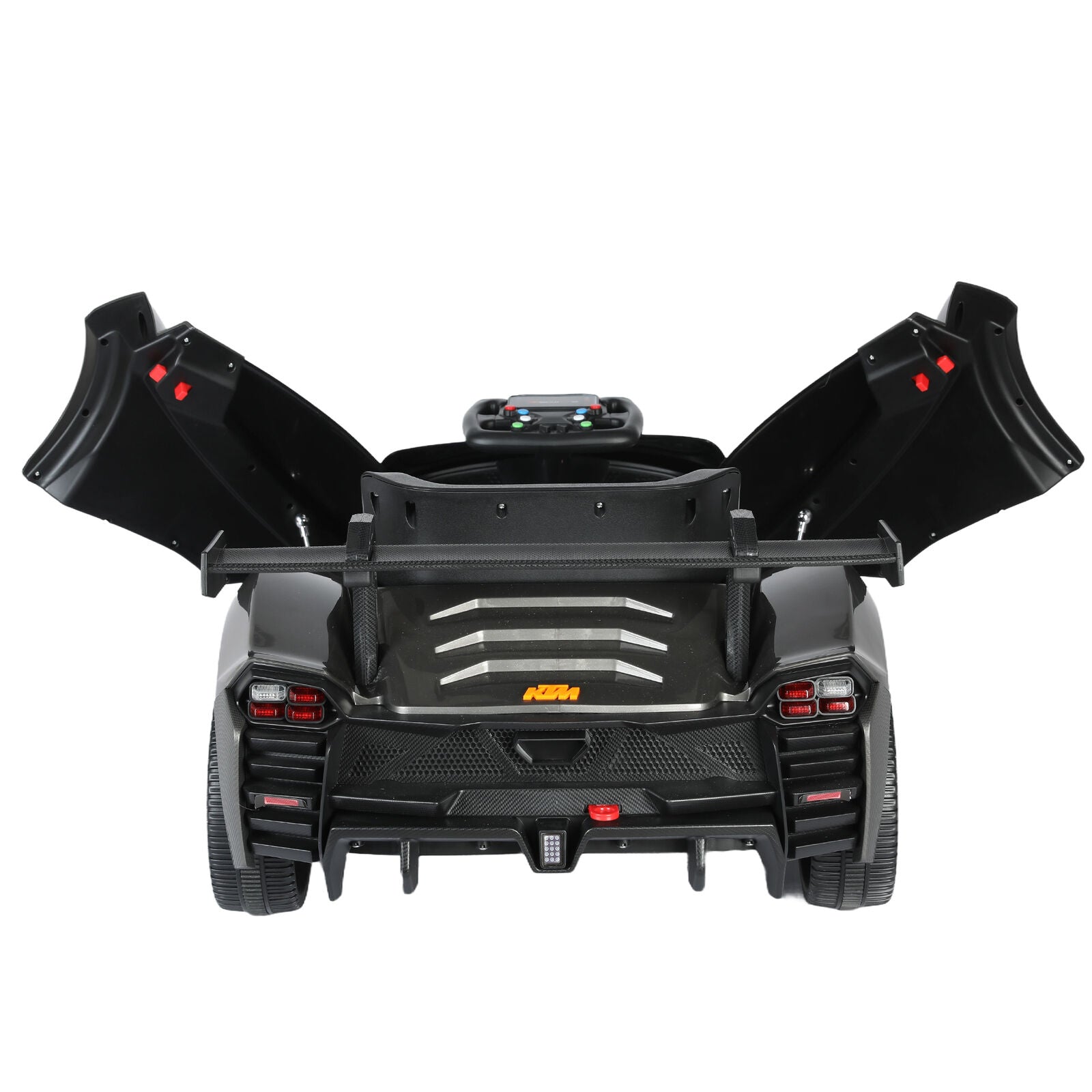 Electric Ride-on Car for Kids with Remote Control, MP3 Player, and LED Lights