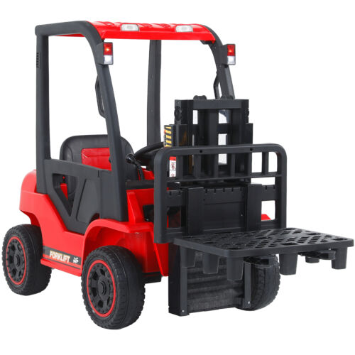 Electric Ride-On Car Toy with 3 Speeds and Lifting Rod for Children