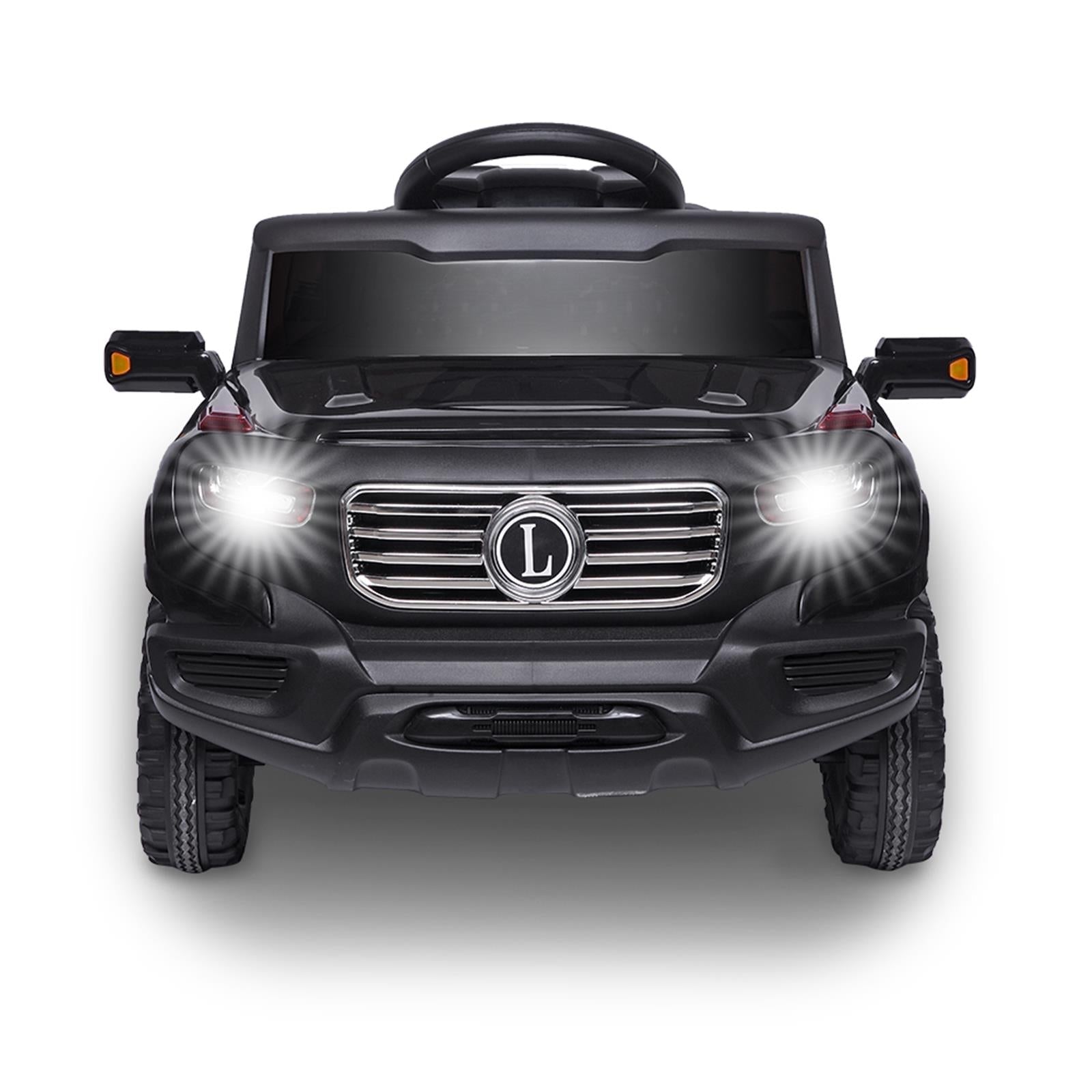 Electric Ride-On Car Truck for Kids with LED Lights and 6V Battery - Available in 4 Vibrant Colors!
