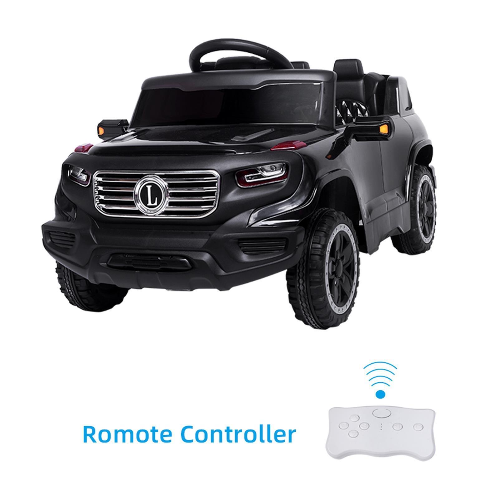 Electric Ride-On Car Truck for Kids with LED Lights and 6V Battery - Available in 4 Vibrant Colors!
