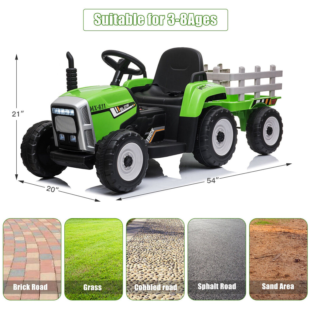 Electric Ride-On Jeep Truck Excavator ATV for Kids with Remote Control - Perfect Gift for Young Adventurers