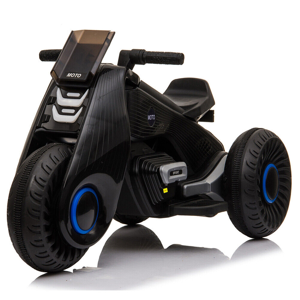 Electric Ride-On Motorcycle for Kids with Music, Horn, and Headlights - 3 Wheels