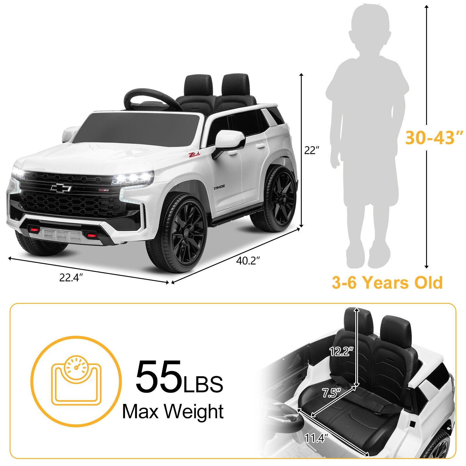 Electric Ride-On SUV for Kids Ages 3-8: The Perfect Adventure Vehicle!