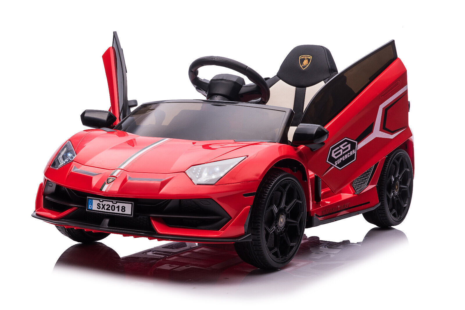 Premium 12V Electric Ride On Car for Kids 3-8 Years with Remote Control and AUX - Perfect Gift for Young Drivers