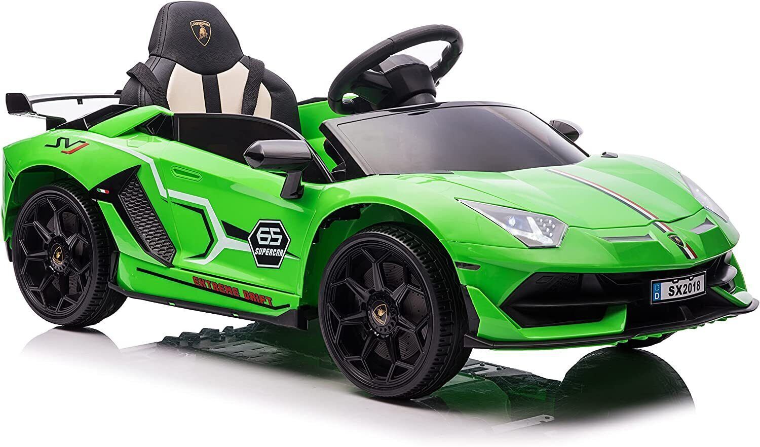 Premium 12V Electric Ride On Car for Kids 3-8 Years with Remote Control and AUX - Perfect Gift for Young Drivers