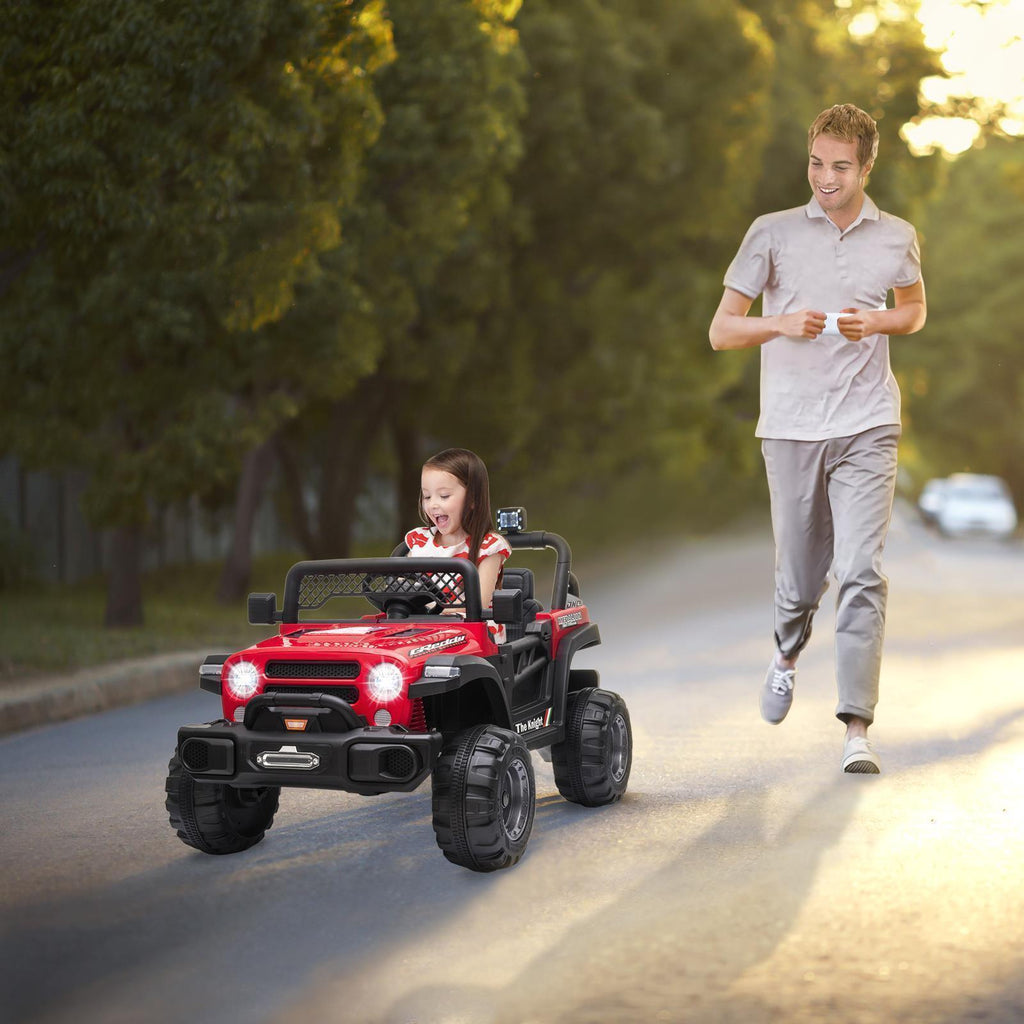Electric Ride-On Truck for Kids with 3 Speeds and LED Lights - Perfect Gift for Young Drivers!