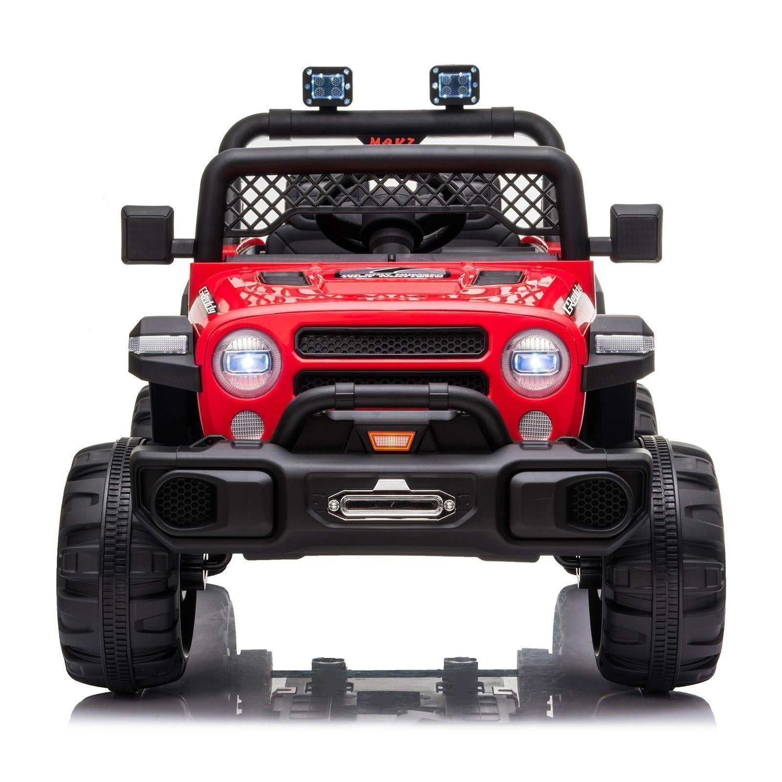 Electric Ride-On Truck for Kids with 3 Speeds and LED Lights - Perfect Gift for Young Drivers!