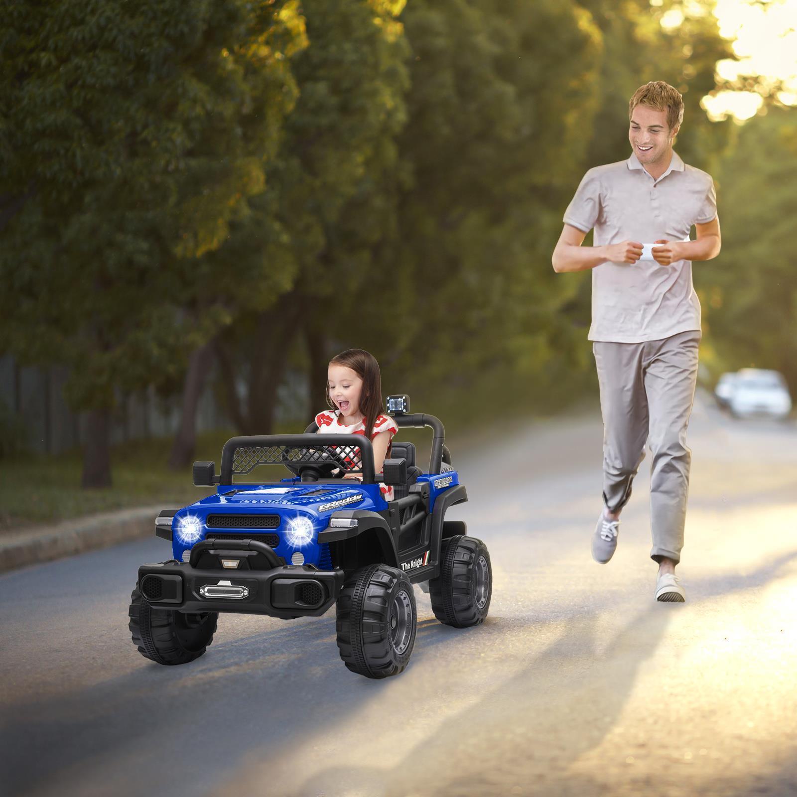 Electric Ride-On Truck for Kids with 3 Speeds and LED Lights - Perfect Gift for Young Drivers!