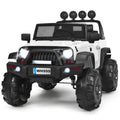 Electric Ride-On Truck for Kids with MP3, LED Lights, and Spring Suspension