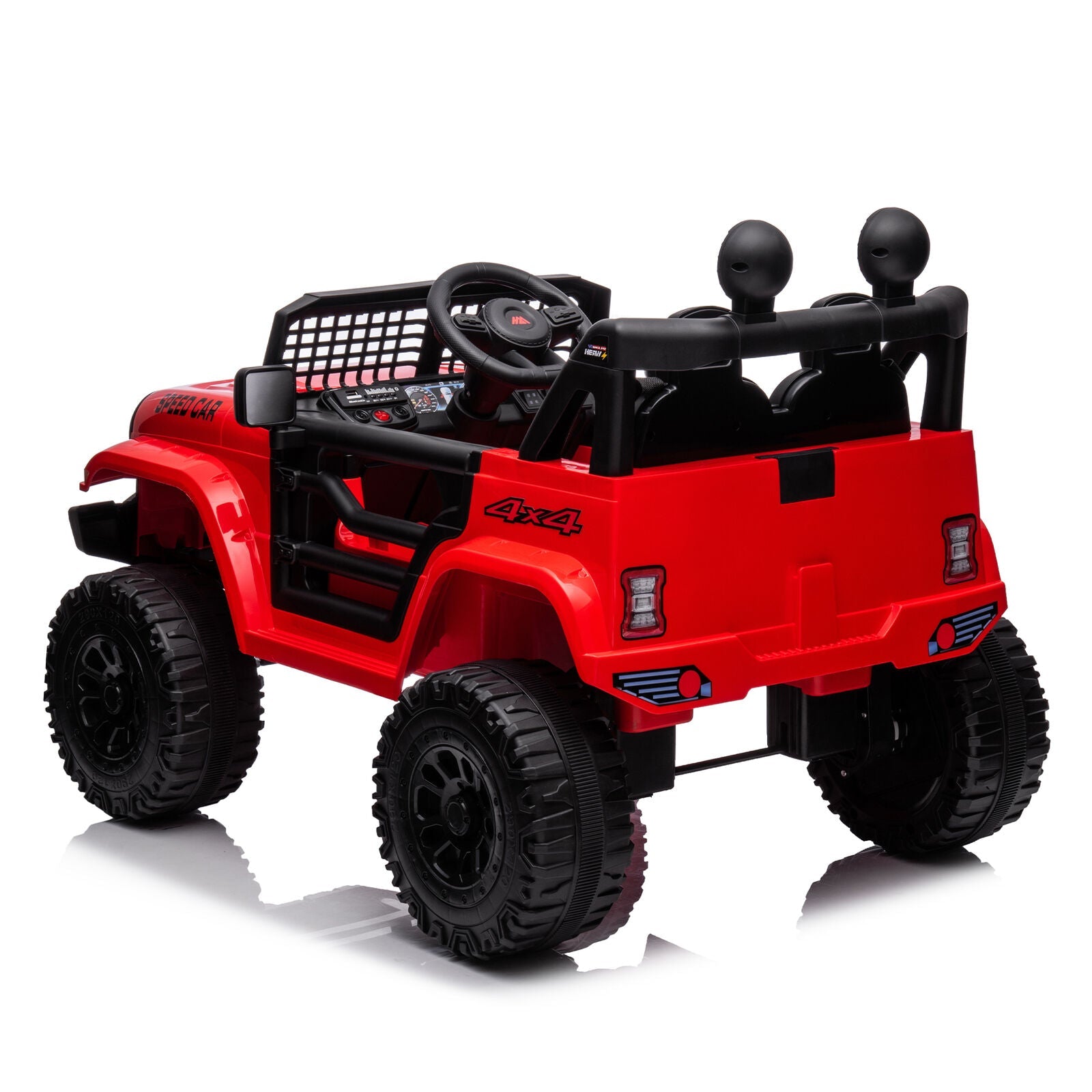 Electric Ride-On Truck for Kids with Remote Control, LED Lights, USB and MP3 Capabilities