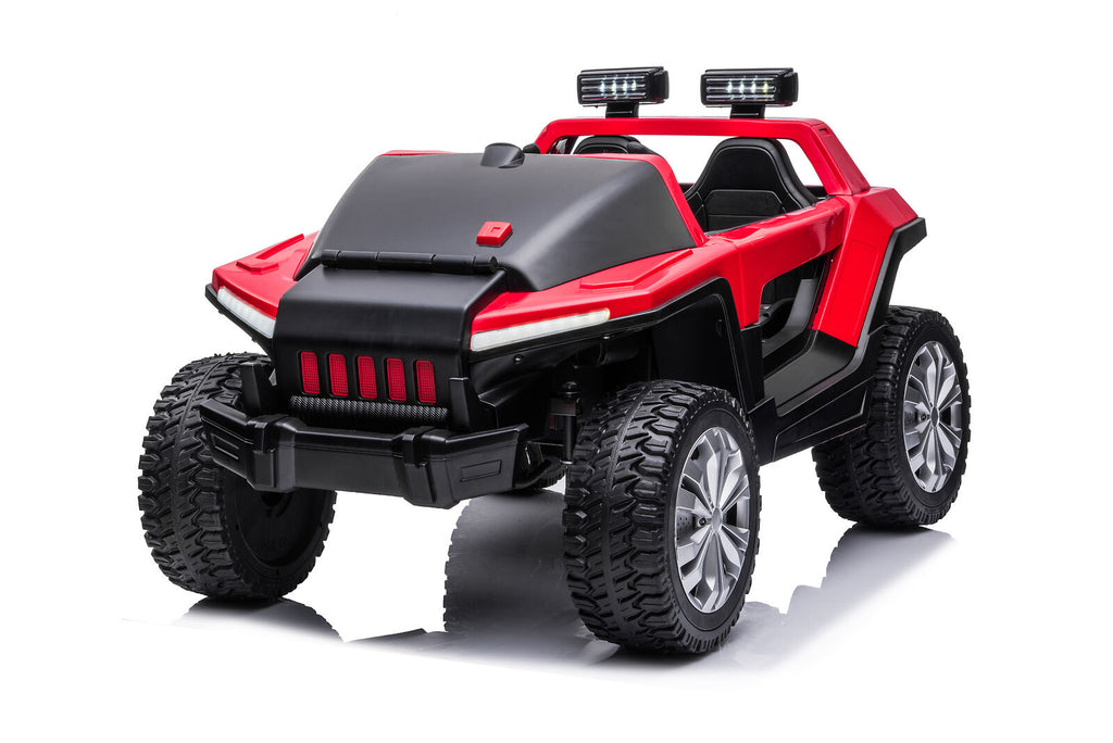 Electric Ride-On Truck for Kids with Remote Control, Music, LED Lights, and USB MP3