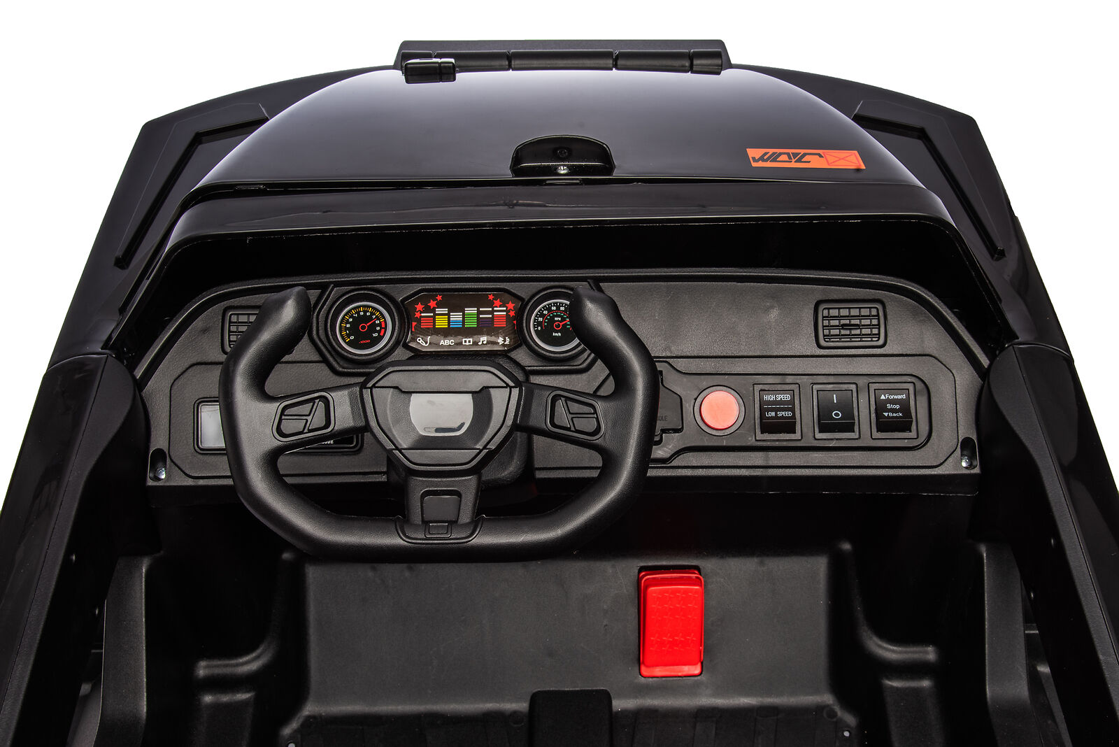 Electric Ride-On Truck for Kids with Remote Control, Music, LED Lights, and USB MP3