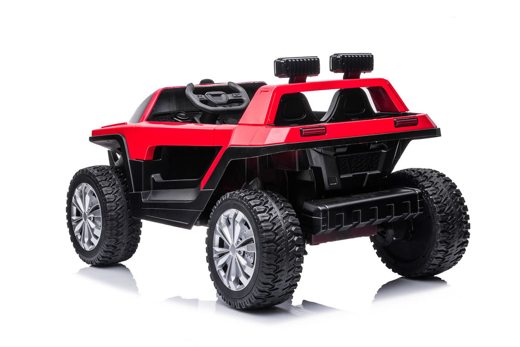 Electric Ride-On Truck for Kids with Remote Control, Music, LED Lights, and USB MP3